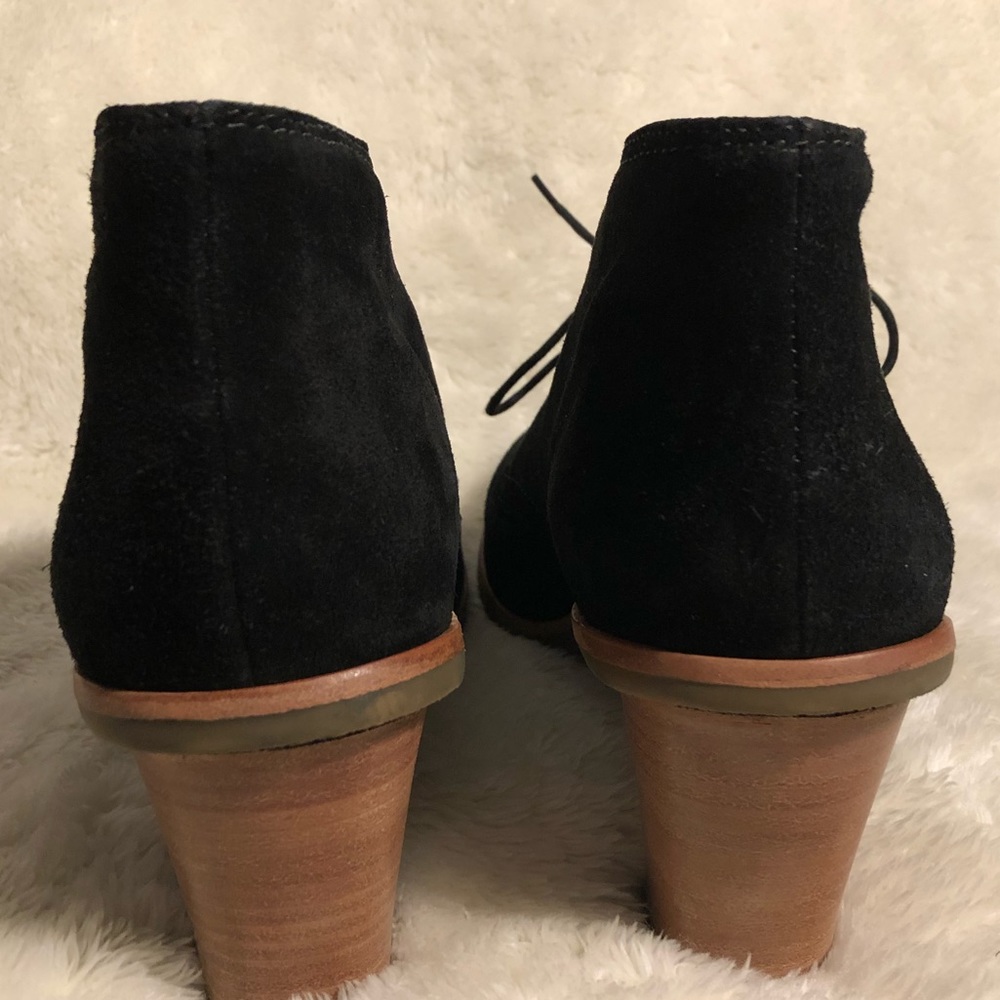 J.JILL Suede Lace Up Ankle Boots Bootie Size 9 - Picture 4 of 12